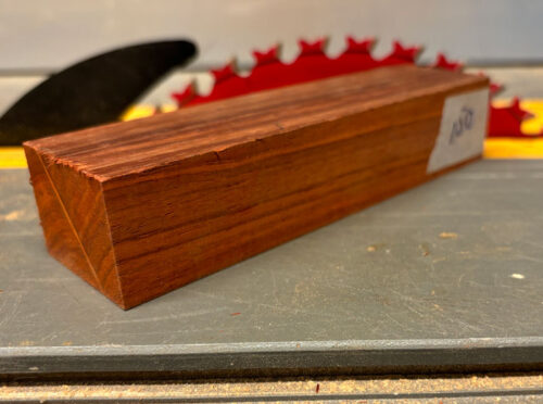 padauk kniv skaller, padauk knivskæfte