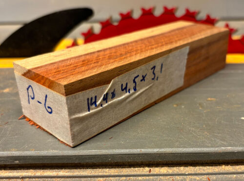 padauk kniv skaller, padauk knivskæfte