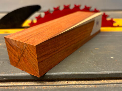 padauk kniv skaller, padauk knivskæfte