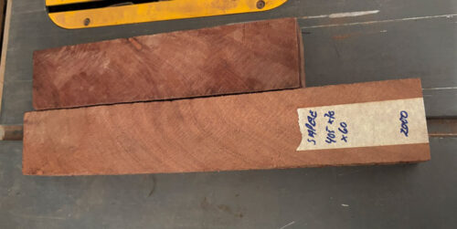 sapele klods