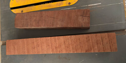 sapele klods