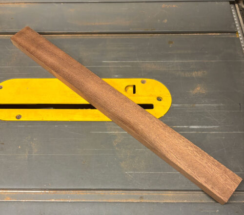 sapele klods