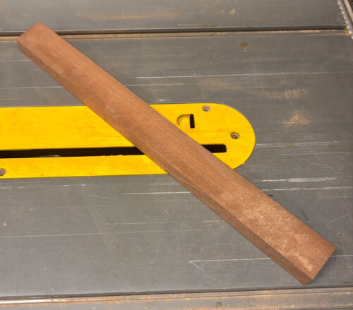 sapele klods
