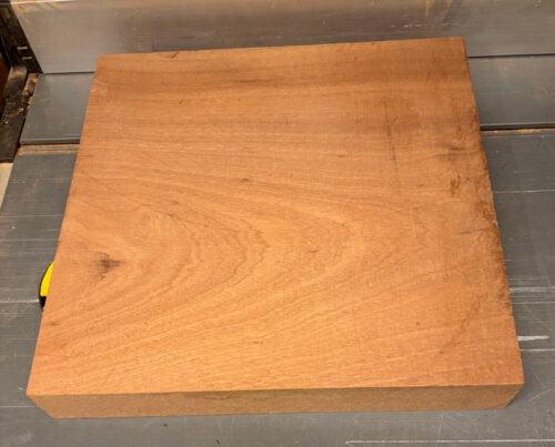 sapele klods