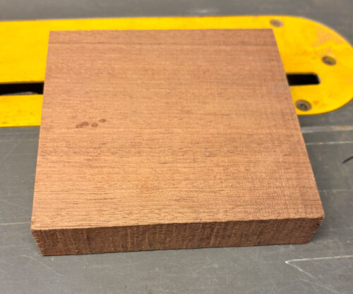 sapele klods