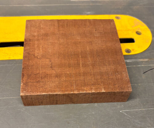sapele klods