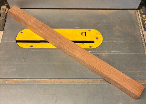 sapele klods