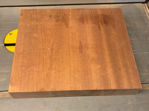 sapele klods