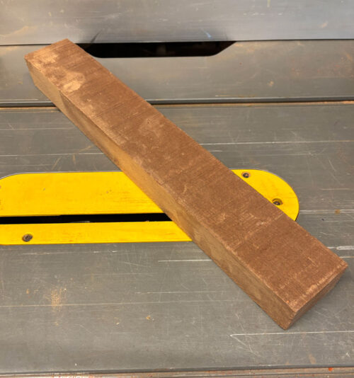 sapele klods