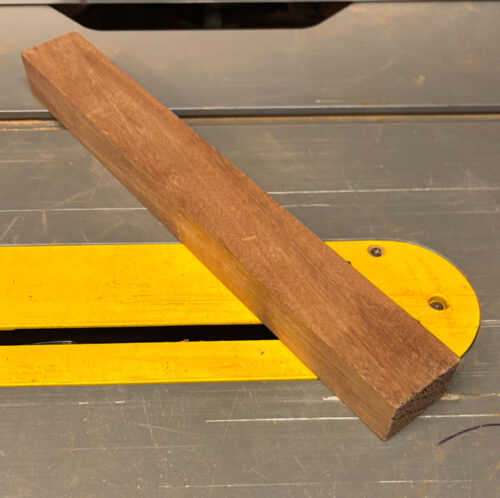 sapele klods