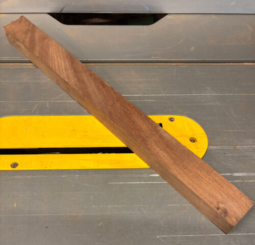 sapele klods