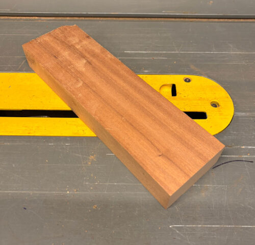 sapele klods