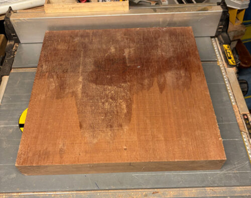 sapele klods