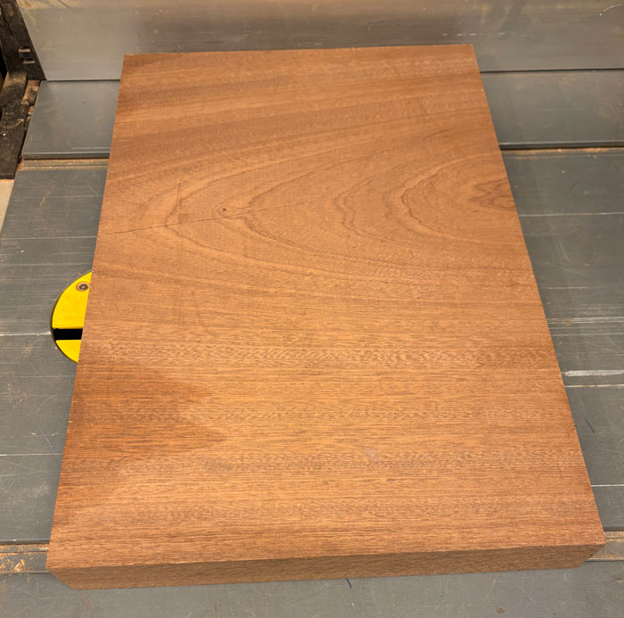 sapele klods