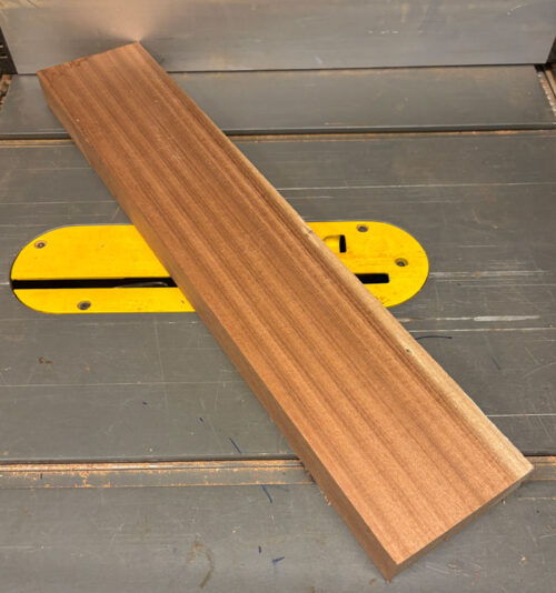 sapele klods