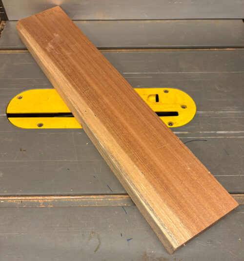 sapele klods