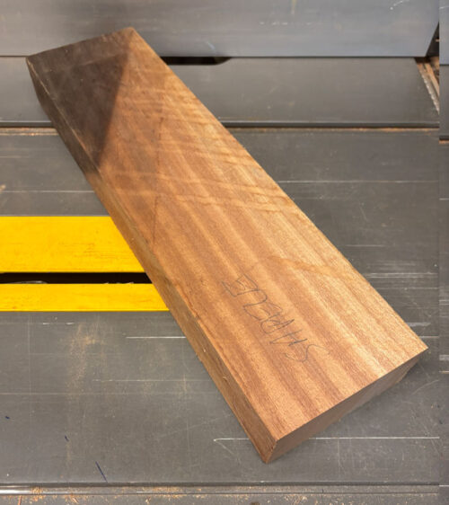 sapele klods